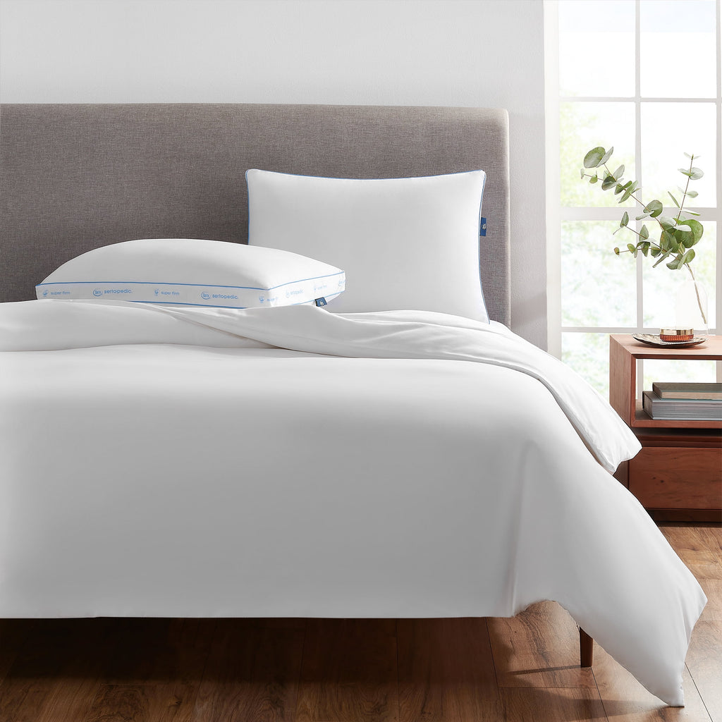 pedic Extra Firm Pillow, Standard/Queen, 2 Pack, Hypoallergenic - Image 2