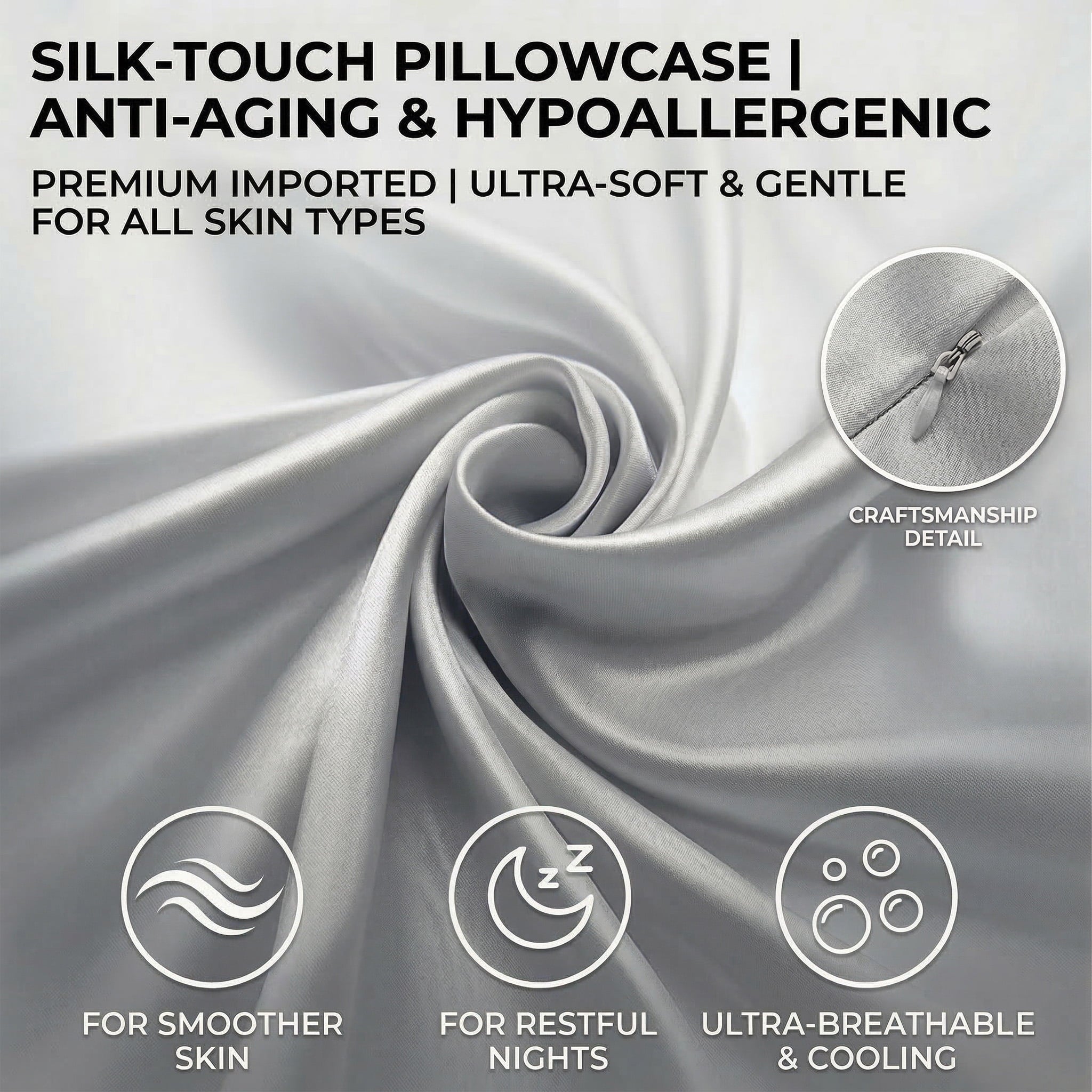 XAirClad Memory Foam Contour Pillows - Neck Pain Relief, Orthopedic Cervical, Breathable Washable Cover - Image 5