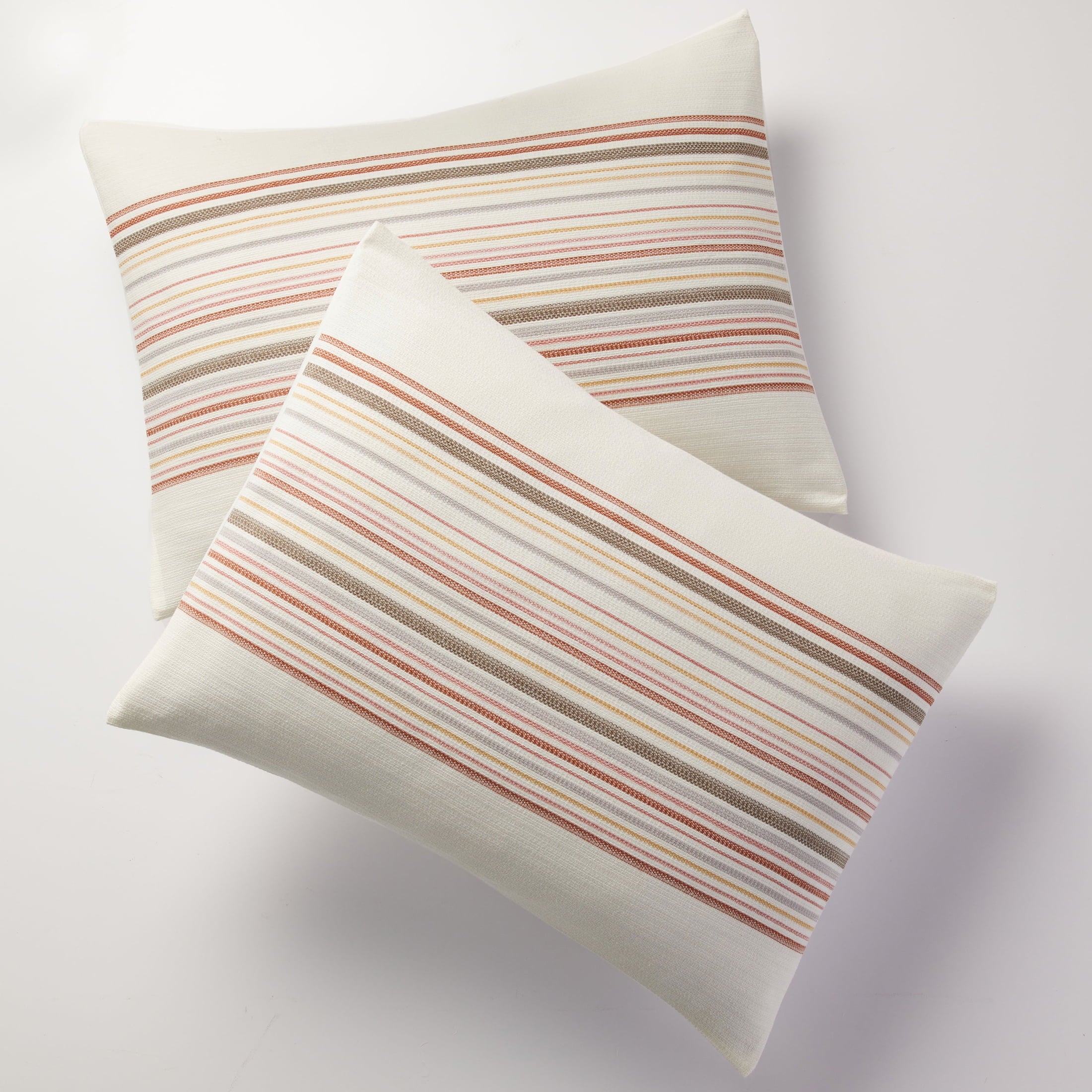 3-Piece Red Yarn Dye Stripe Comforter Set, Full/Queen - Image 4