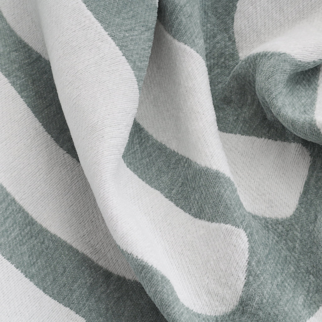 Better Homes & Gardens Chenille Jacquard Soft Throw Blanket, Soft Sea - Image 4