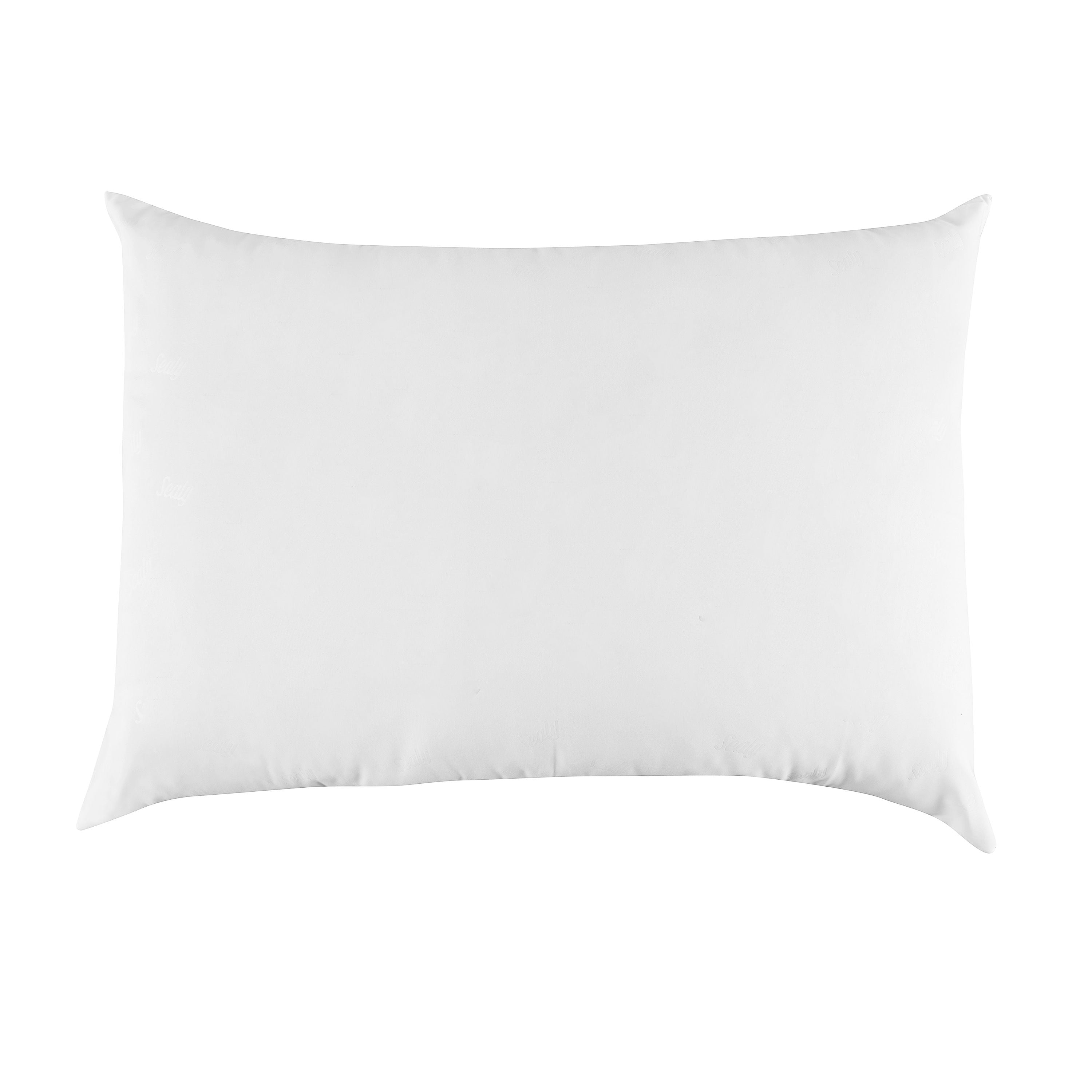AllerEase Cotton Fresh Bed Pillow, S/Q, White- 2 Pack Antimicrobial Allergy Defense Fabric - Image 4