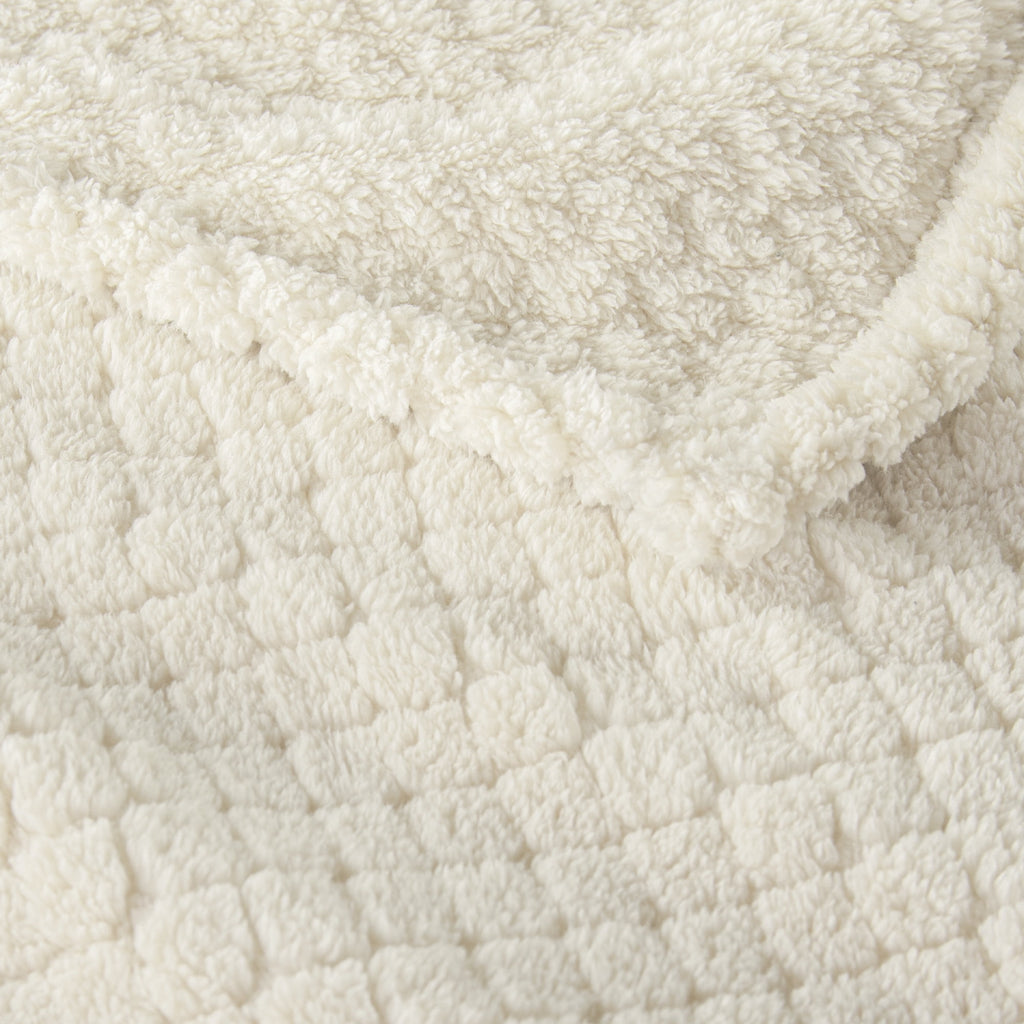 Fleece Throw Blanket for Couch, Super Soft Jacquard Bed Blanket, Lightweight Fuzzy Warm for All Seasons, 50x60 Inches... - Image 5
