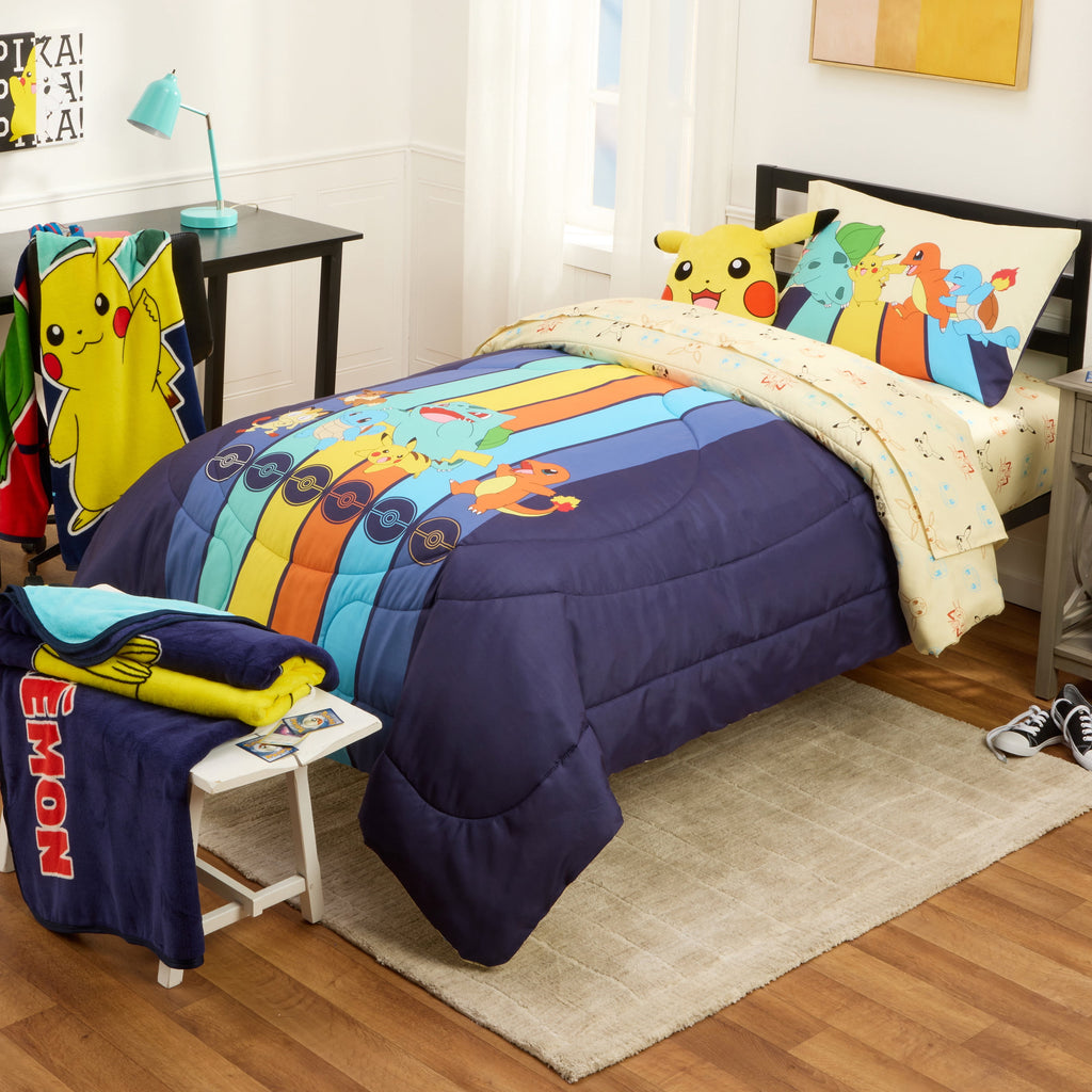 Pokemon Kids Print Fleece Throw Blanket, 46 x 60 - Image 3
