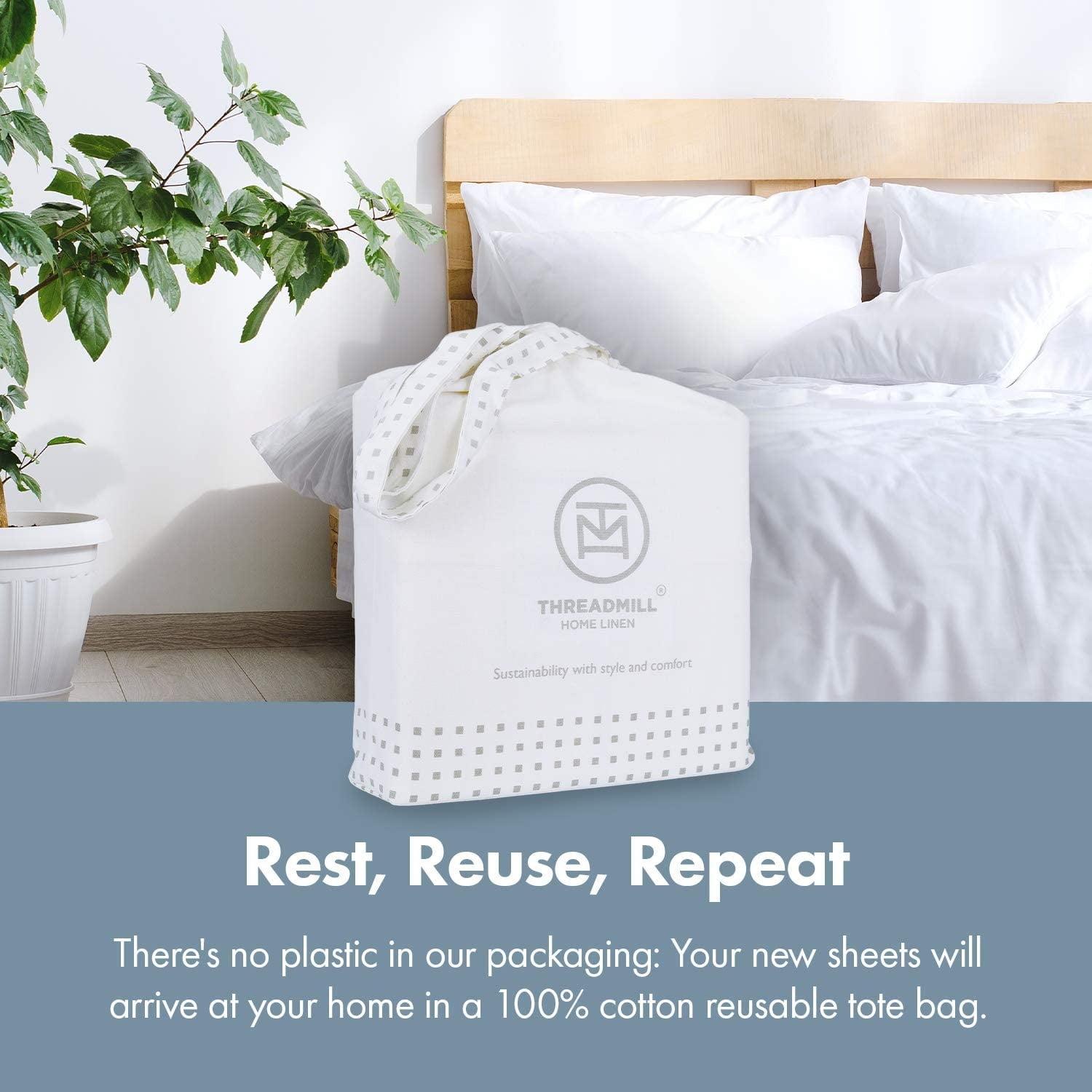600 Thread Count 4-Piece Queen Bed Sheet Set, Sateen Weave, Sage Green - Image 5