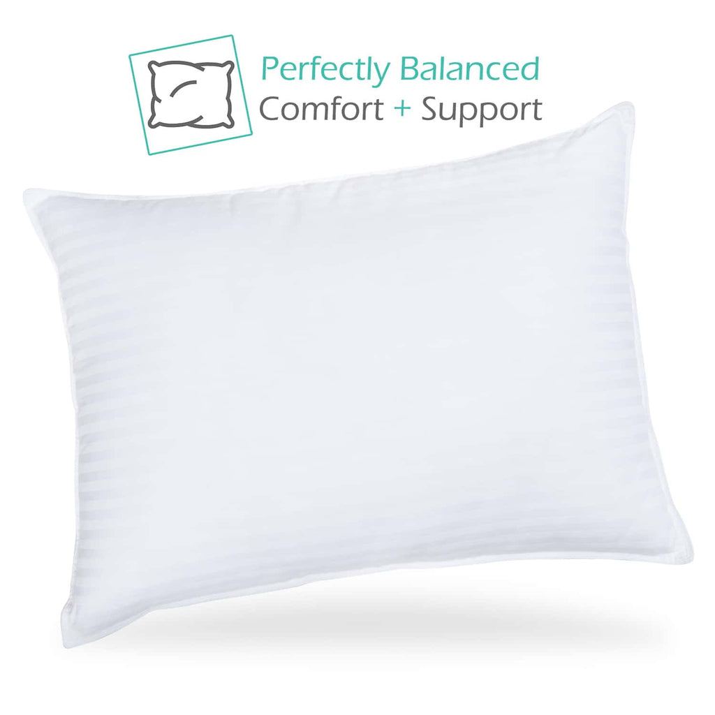 LammaLoe Down Alternative Pillow, Stanard/Queen Pillows for Bed, Soft Supportive Hotel Quality Pillows - Image 4