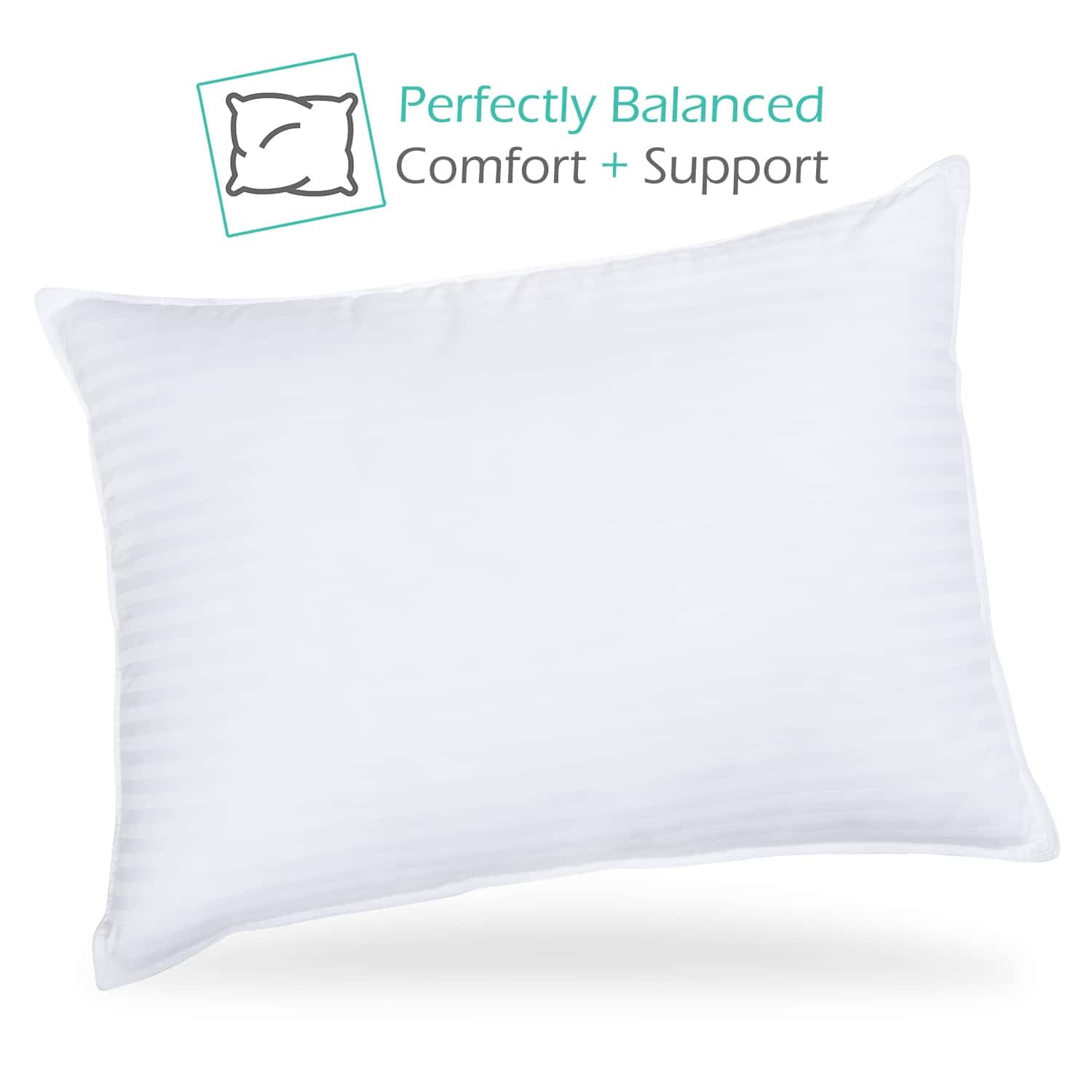 LammaLoe Down Alternative Pillow, Stanard/Queen Pillows for Bed, Soft Supportive Hotel Quality Pillows - Image 4