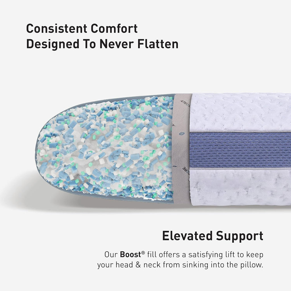 Balance Performance Pillow – 2.0 - Moisture Wicking Bed Pillow for All Sleep Positions - Medium Firmness Bed Pillow -... - Image 5