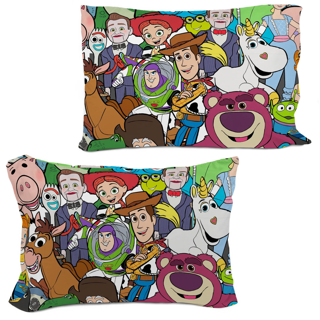 Toy Story You've Got a Friend Reversible Comforter and Pillowcase Set, Twin/Full, Kids Bedding - Image 5